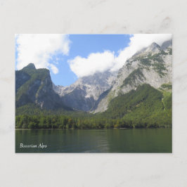 Cartão Postal Alpes Bávaros