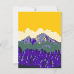 Cartão Postal Alpes Berchtesgaden ou Berchtesgadener Alpen WPA