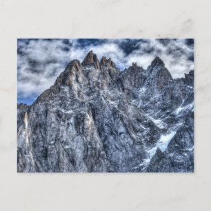 Cartão Postal Alpes Franceses Chamonix Vista
