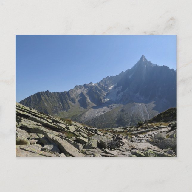Cartão Postal Alpes Franceses do Dru (Frente)