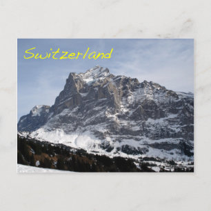 Cartão Postal Alpes suíços