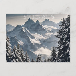 Cartão Postal Alpes suíços (1)