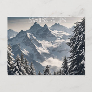 Cartão Postal Alpes suíços (7)