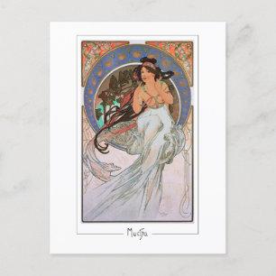 Cartão Postal Alphonse Mucha #189 - Cartão-postal de arte