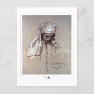 Cartão Postal Alphonse Mucha #261 - Cartão-postal de arte fino