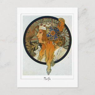 Cartão Postal Alphonse Mucha #281 - Cartão-postal de arte fino