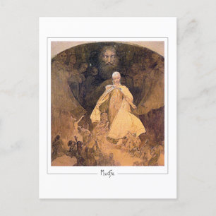 Cartão Postal Alphonse Mucha #328 - Cartão-postal de arte fino