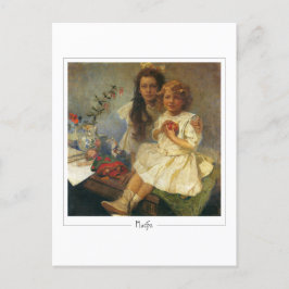 Cartão Postal Alphonse Mucha #331 - Cartão-postal de arte fino