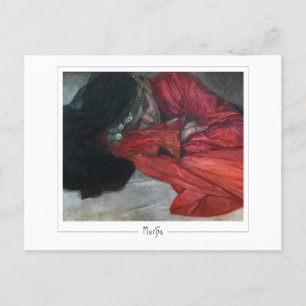 Cartão Postal Alphonse Mucha #342 - Cartão-postal de arte fino