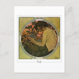 Cartão Postal Alphonse Mucha #41 - Cartão-postal de arte