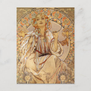 Cartão Postal Alphonse Mucha - Slavia