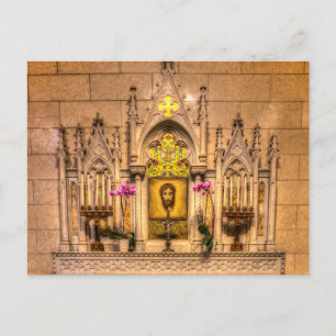Cartão Postal Altar da Santa Rua da Catedral de Patrick NY
