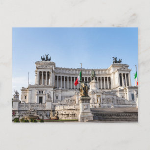 Cartão Postal Altare della Patria no início da manhã - Roma, I
