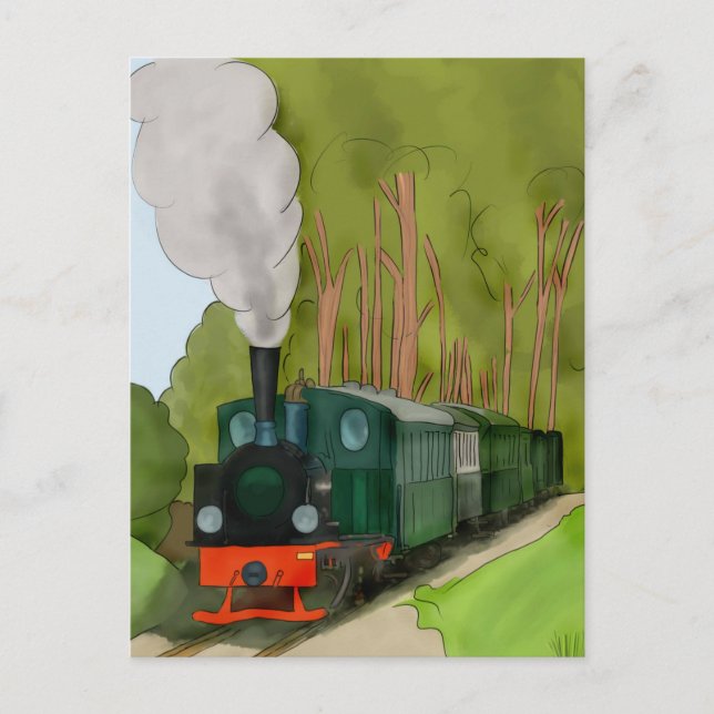 Cartão Postal Alte Eisenbahn (Frente)