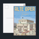 Cartão Postal Alte Oper Frankfurt Old Opera House alemanha<br><div class="desc">Alte Oper Frankfurt (Antiga Opera House)</div>
