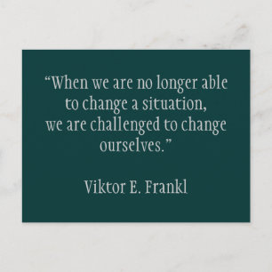 Cartão Postal Alteração 2 na placa inspiradora -