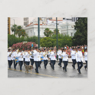 Cartão Postal Alteração das guardas da Grécia de Atenas