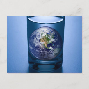 Cartão Postal Alterações climáticas