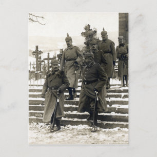 Cartão Postal Alto Comando alemão WI
