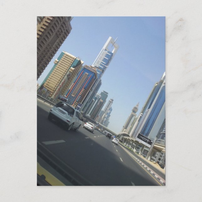 Cartão Postal alto da dubai (Frente)