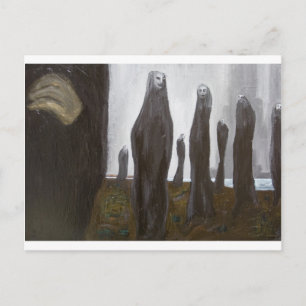 Cartão Postal Alto Soldados (surrealismo preto e branco)