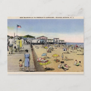 Cartão Postal Alturas da costa, NJ