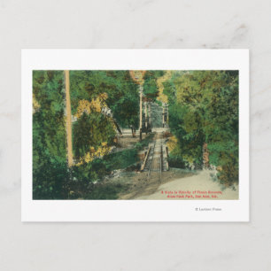 Cartão Postal Alum Rock Park Picnic Motivos Vista