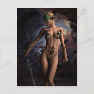 Cartão Postal Alura Elven Warrior