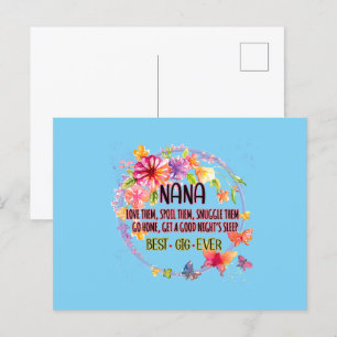Cartão Postal Ama-as Mima-os Abraça-os