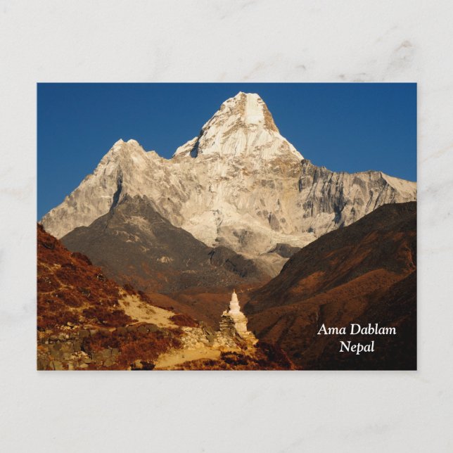 Cartão Postal Ama Dablam (Frente)