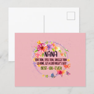 Cartão Postal Ama-os Mima-os Abraça-os