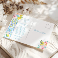 Amalfi Casamento Italiano Mediterrânico Obrigado
