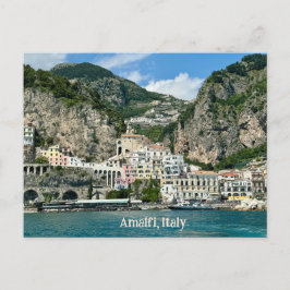 Cartão Postal Amalfi Itália Design Poster
