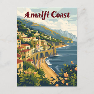 Cartão Postal amalfi viagem