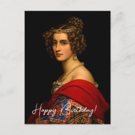 Cartão Postal Amália von Schintling beldade bávara