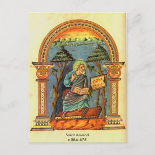 Cartão Postal Amand do santo
