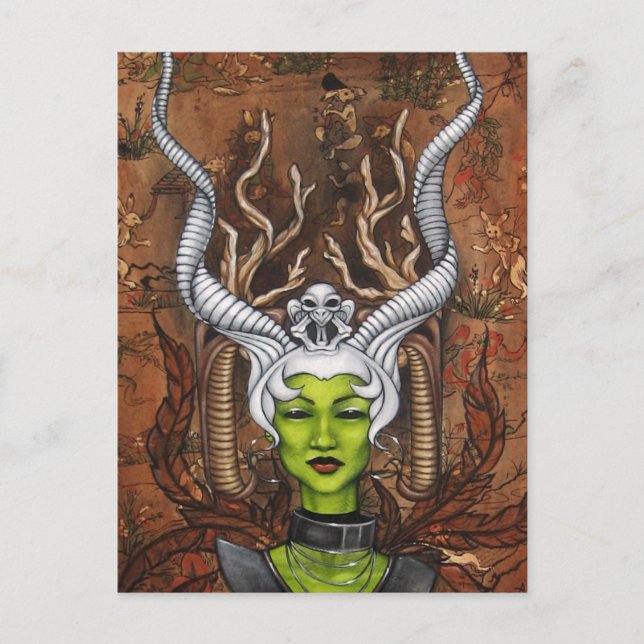 Cartão Postal Amanda Lynn (Frente)