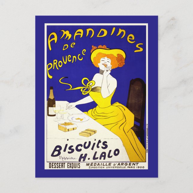 Cartão postal: "Amandines de Provence" de Cappiell (Frente)