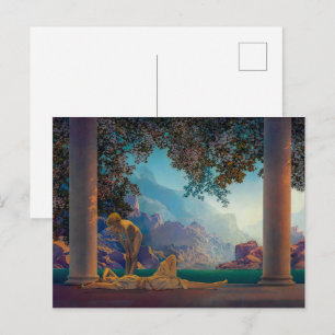 Cartão Postal Amanhecer Maxfield Parrish