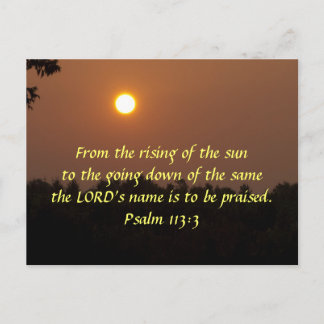 Cartão Postal Amanhecer no final de junho