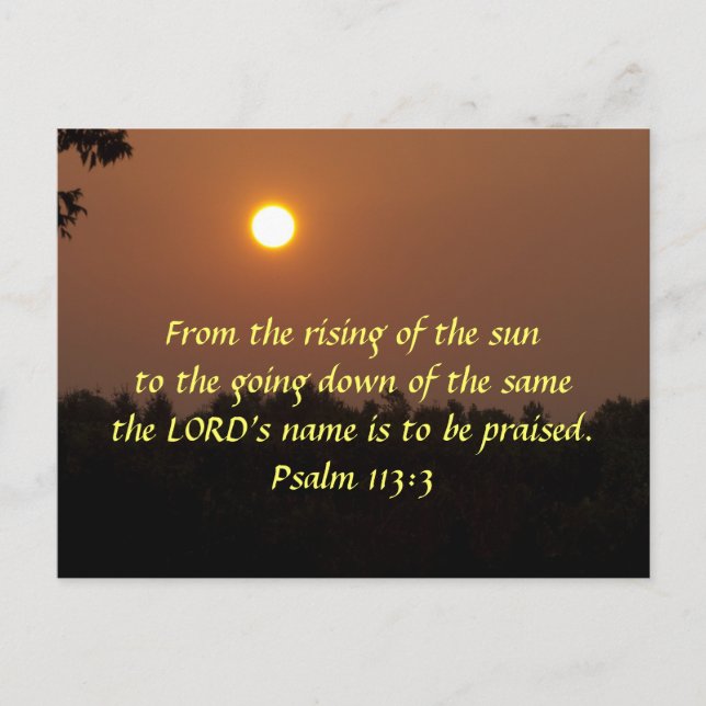 Cartão Postal Amanhecer no final de junho (Frente)