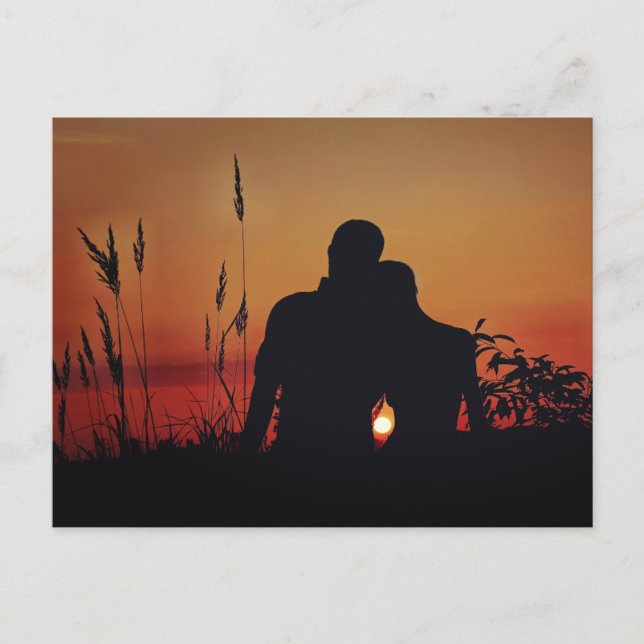 Cartão Postal Amantes (Frente)