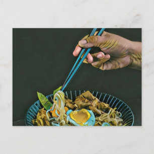 Cartão Postal Amantes da Comida Japonesa