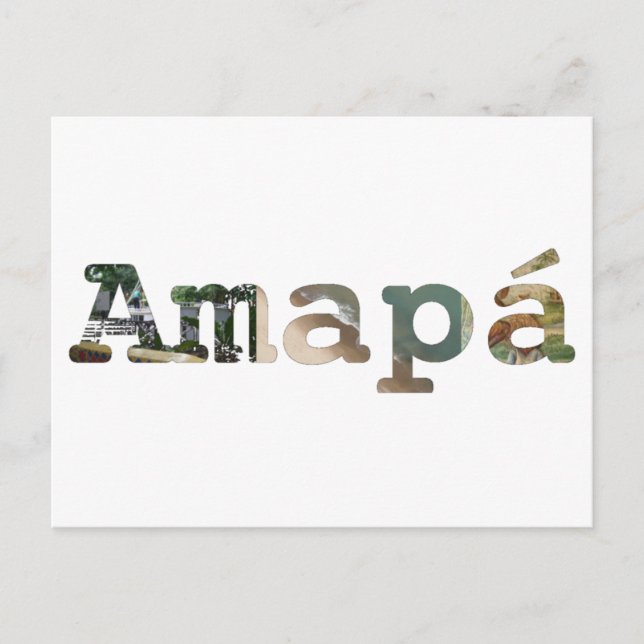 Cartão postal Amapá (Frente)