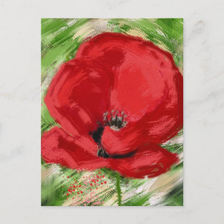 Cartão Postal amapola