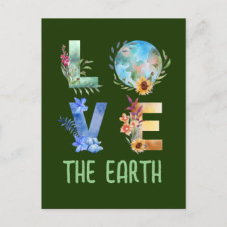 CARTÃO POSTAL AMAR A TERRA