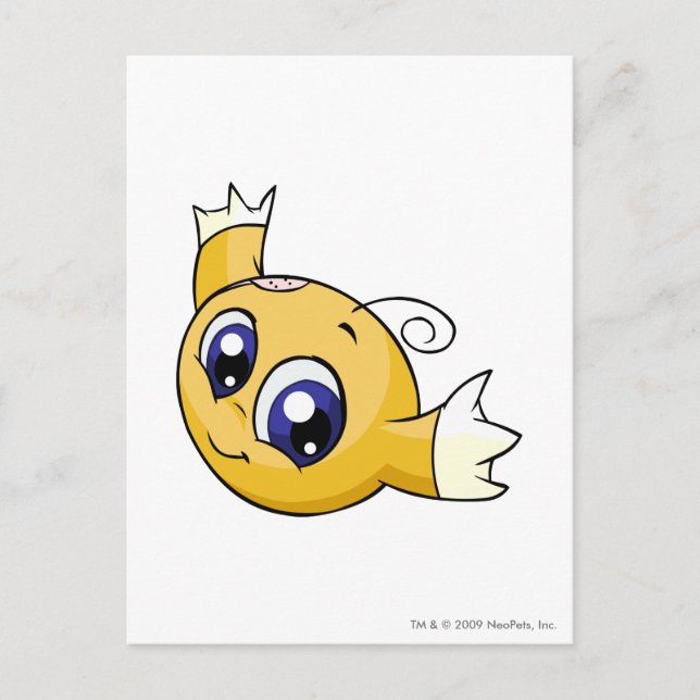 Cartão Postal Amarelo Kiko (Frente)