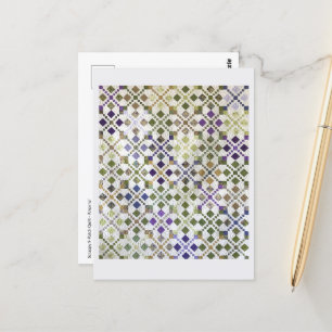 Cartão postal Amarna Quilt