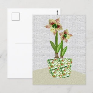 Cartão postal Amaryllis