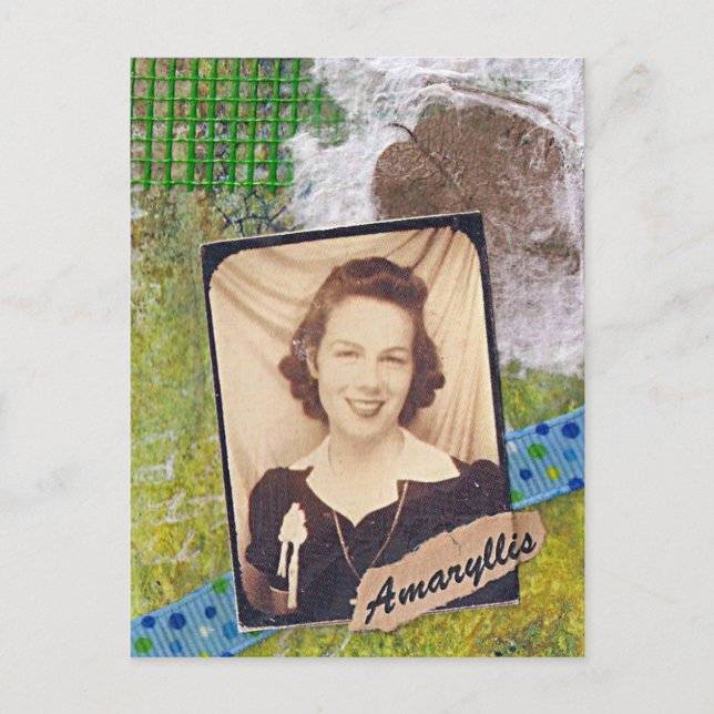 Cartão Postal Amaryllis ATC (Frente)
